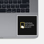 National Cat Lovers Society-None-Glossy-Sticker-Vallina84