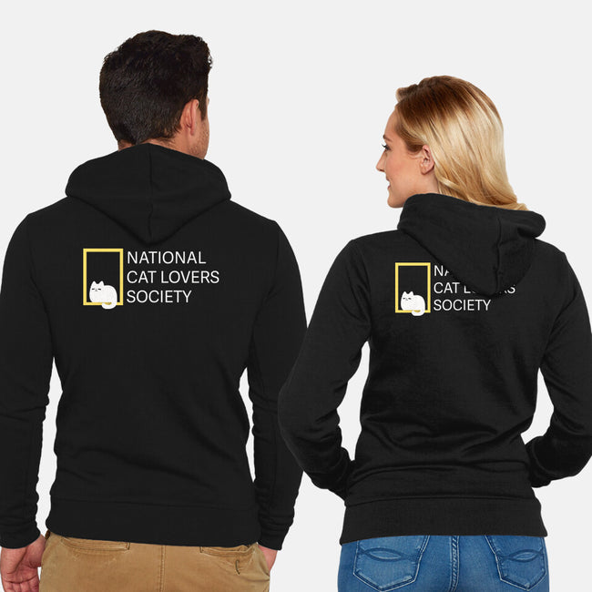 National Cat Lovers Society-Unisex-Zip-Up-Sweatshirt-Vallina84