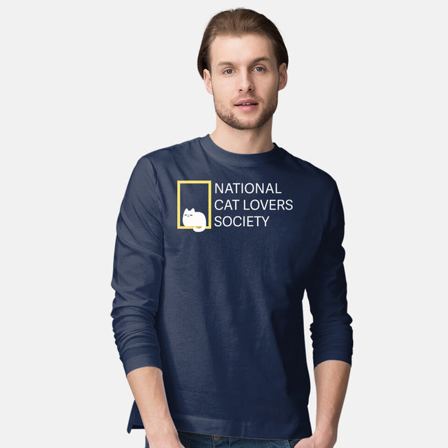 National Cat Lovers Society-Mens-Long Sleeved-Tee-Vallina84
