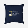 National Cat Lovers Society-None-Removable Cover w Insert-Throw Pillow-Vallina84