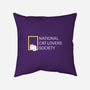 National Cat Lovers Society-None-Removable Cover w Insert-Throw Pillow-Vallina84