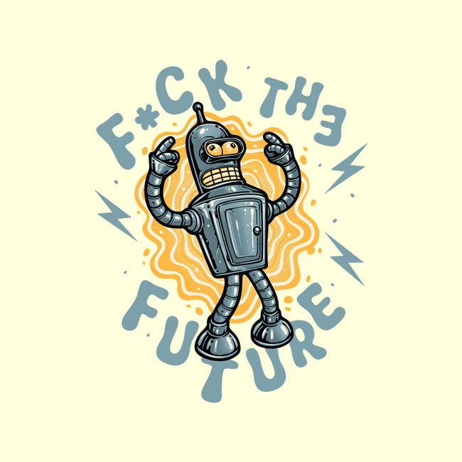 Fck The Future-None-Adjustable Tote-Bag-glitchygorilla