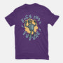 Fck The Future-Womens-Fitted-Tee-glitchygorilla