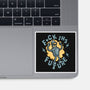 Fck The Future-None-Glossy-Sticker-glitchygorilla