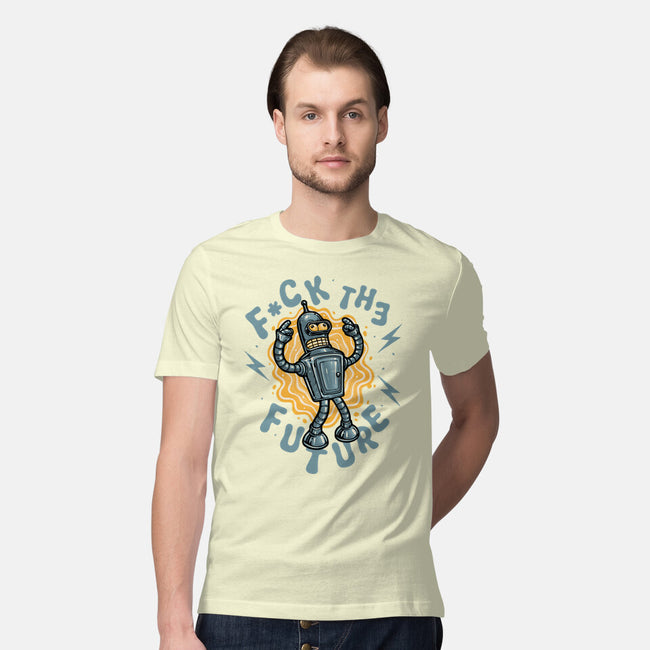 Fck The Future-Mens-Premium-Tee-glitchygorilla