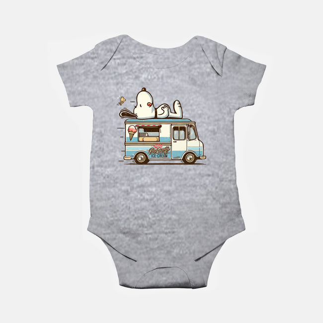 Pets Ice Cream-Baby-Basic-Onesie-Popnotic