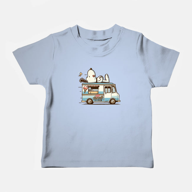 Pets Ice Cream-Baby-Basic-Tee-Popnotic