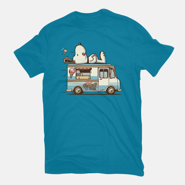 Pets Ice Cream-Womens-Fitted-Tee-Popnotic