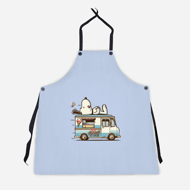 Pets Ice Cream-Unisex-Kitchen-Apron-Popnotic