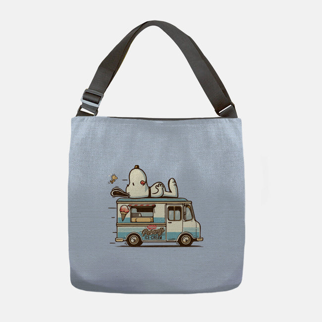 Pets Ice Cream-None-Adjustable Tote-Bag-Popnotic