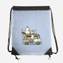 Pets Ice Cream-None-Drawstring-Bag-Popnotic
