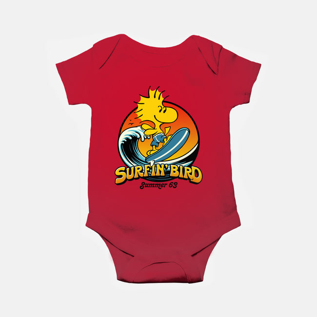 Surfin Bird-Baby-Basic-Onesie-Popnotic