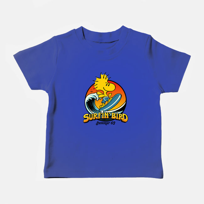 Surfin Bird-Baby-Basic-Tee-Popnotic