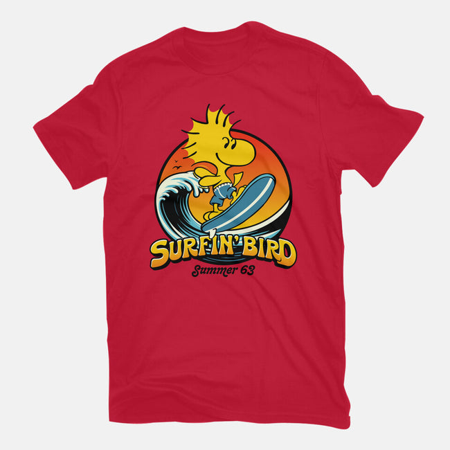 Surfin Bird-Mens-Premium-Tee-Popnotic