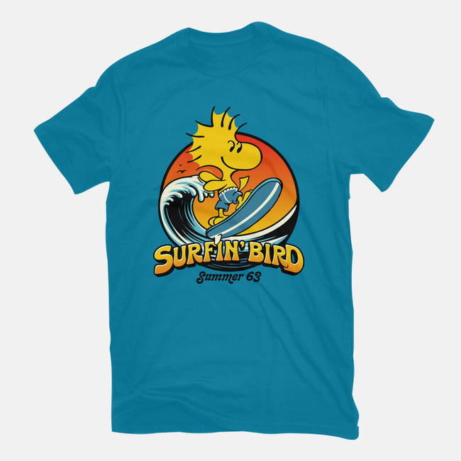 Surfin Bird-Mens-Premium-Tee-Popnotic