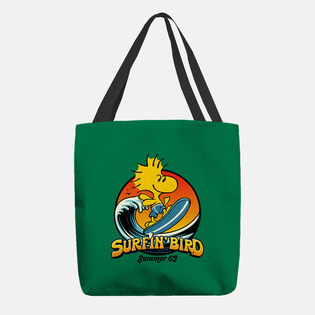 Surfin Bird-None-Basic Tote-Bag-Popnotic