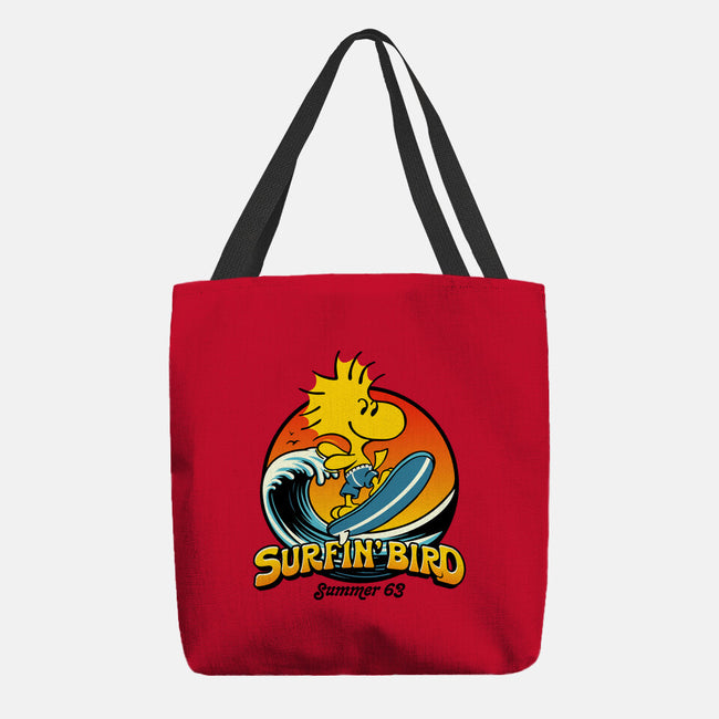 Surfin Bird-None-Basic Tote-Bag-Popnotic