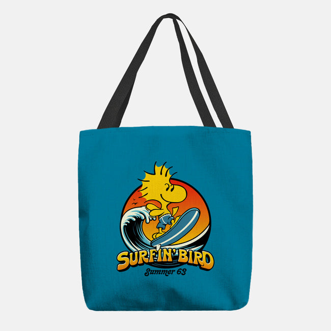Surfin Bird-None-Basic Tote-Bag-Popnotic