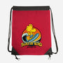 Surfin Bird-None-Drawstring-Bag-Popnotic