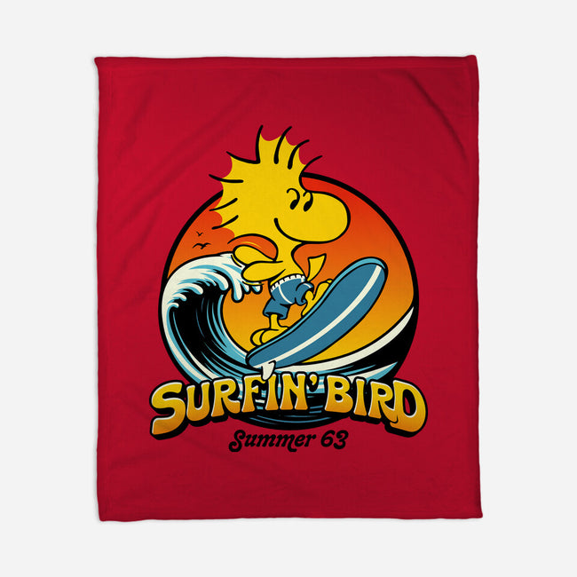 Surfin Bird-None-Fleece-Blanket-Popnotic