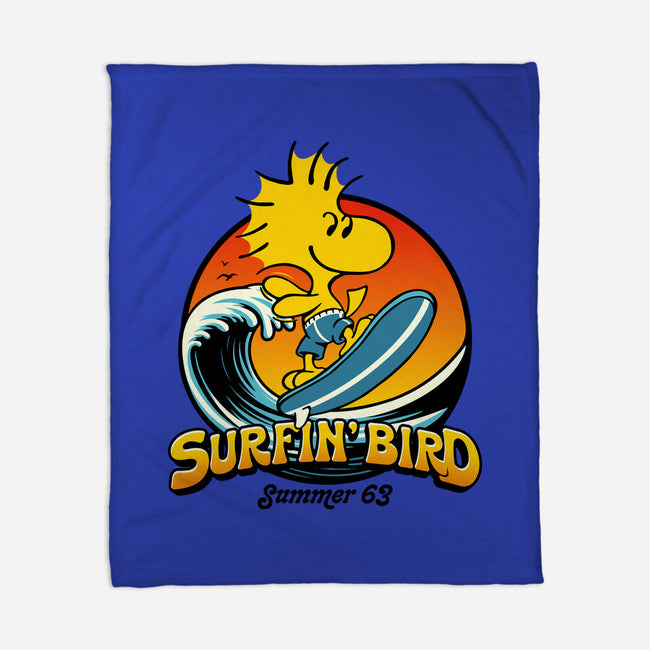 Surfin Bird-None-Fleece-Blanket-Popnotic