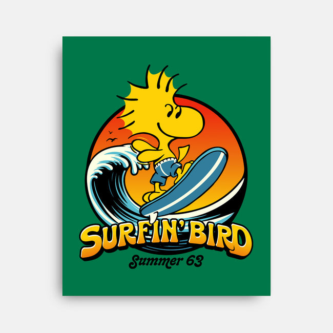 Surfin Bird-None-Stretched-Canvas-Popnotic