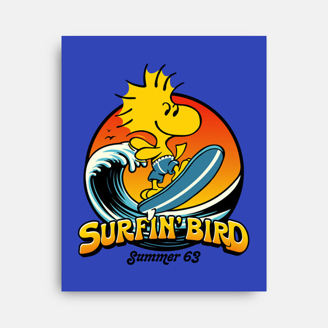 Surfin Bird-None-Stretched-Canvas-Popnotic