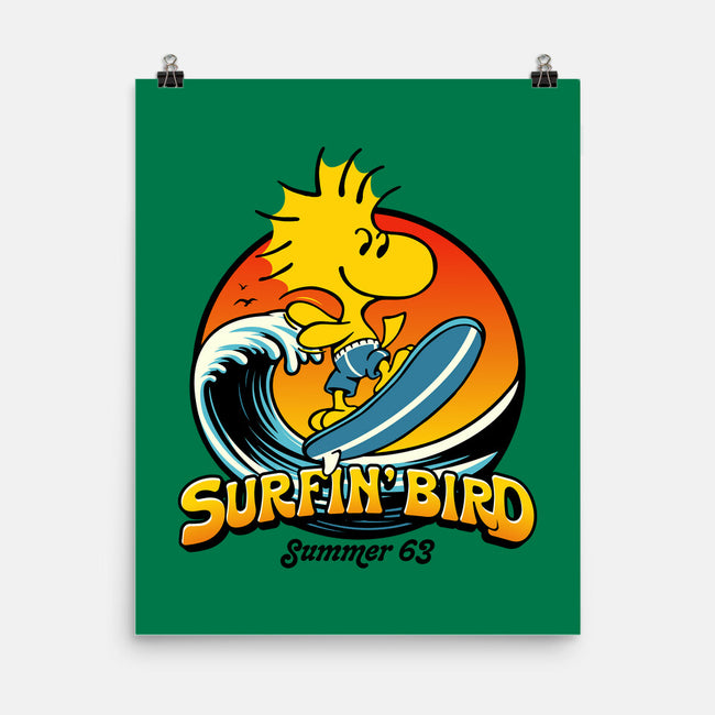 Surfin Bird-None-Matte-Poster-Popnotic