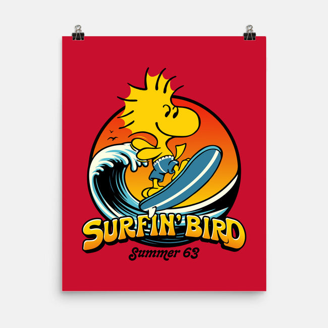 Surfin Bird-None-Matte-Poster-Popnotic