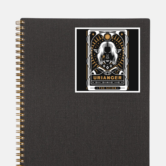 Urianger Tarot Card-None-Glossy-Sticker-LAGELANTEE