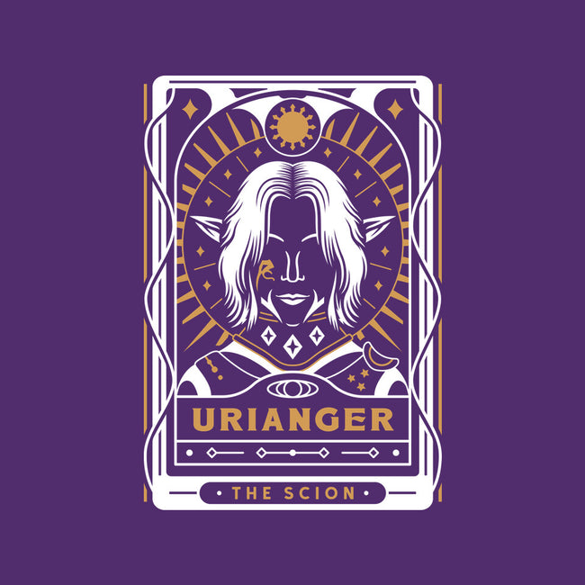 Urianger Tarot Card-Womens-Fitted-Tee-LAGELANTEE