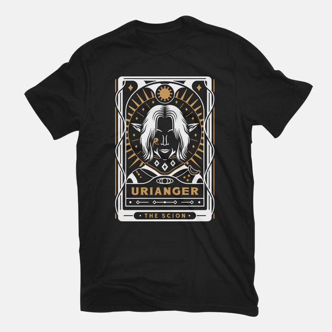 Urianger Tarot Card-Womens-Fitted-Tee-LAGELANTEE