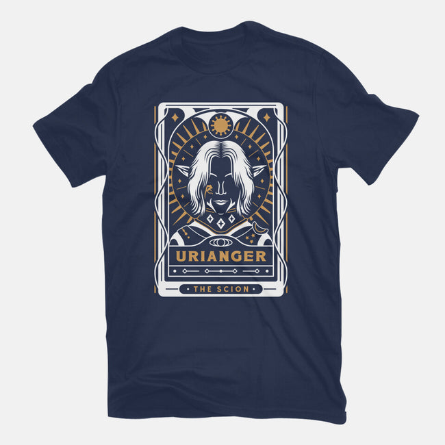 Urianger Tarot Card-Womens-Fitted-Tee-LAGELANTEE