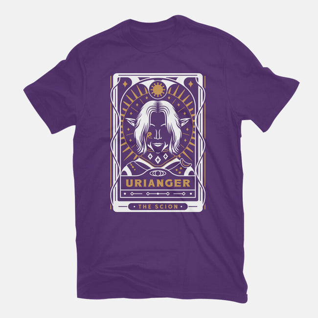 Urianger Tarot Card-Womens-Fitted-Tee-LAGELANTEE