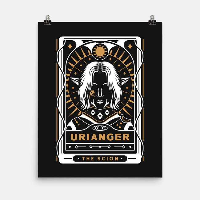 Urianger Tarot Card-None-Matte-Poster-LAGELANTEE