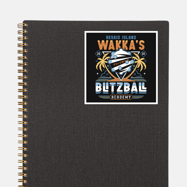 Wakka Blitzball Academy-None-Glossy-Sticker-LAGELANTEE