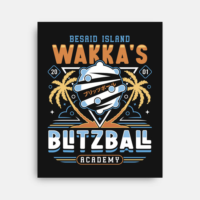 Wakka Blitzball Academy-None-Stretched-Canvas-LAGELANTEE