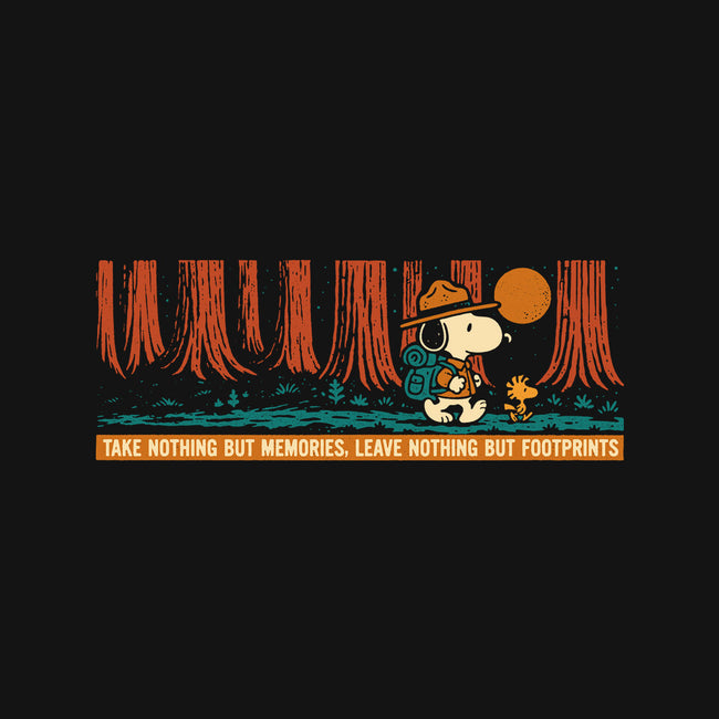Leave Nothing But Footprints-Mens-Premium-Tee-Popnotic