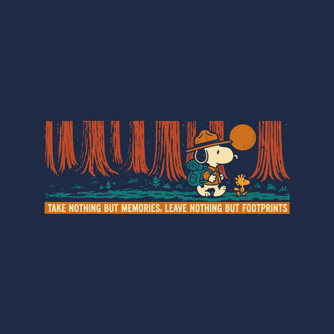 Leave Nothing But Footprints-Mens-Premium-Tee-Popnotic
