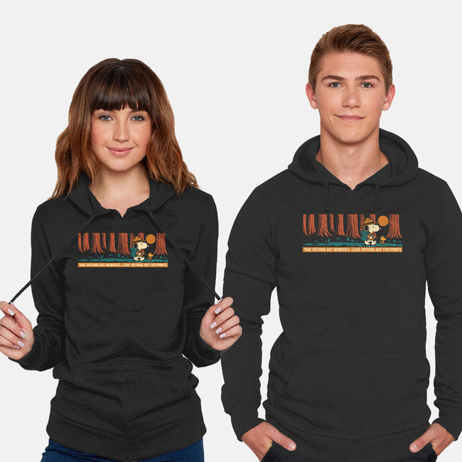 Leave Nothing But Footprints-Unisex-Pullover-Sweatshirt-Popnotic