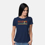 Leave Nothing But Footprints-Womens-Basic-Tee-Popnotic
