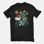 Beagle Hike-Womens-Basic-Tee-Popnotic