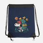 Beagle Hike-None-Drawstring-Bag-Popnotic