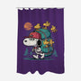 Beagle Hike-None-Polyester-Shower Curtain-Popnotic