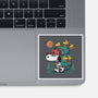 Beagle Hike-None-Glossy-Sticker-Popnotic