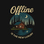 Offline Is The New Luxury-Unisex-Basic-Tee-Popnotic