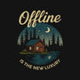 Offline Is The New Luxury-Womens-V-Neck-Tee-Popnotic