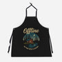 Offline Is The New Luxury-Unisex-Kitchen-Apron-Popnotic