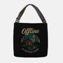 Offline Is The New Luxury-None-Adjustable Tote-Bag-Popnotic