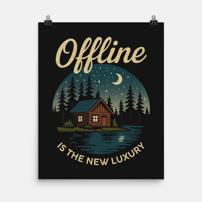 Offline Is The New Luxury-None-Matte-Poster-Popnotic
